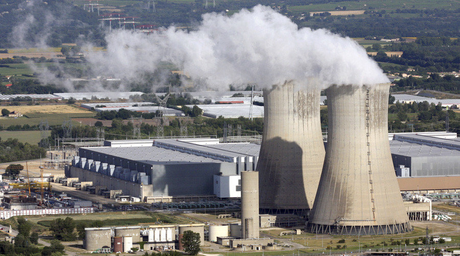 Click to enlarge French nuclear reactor Tricastin