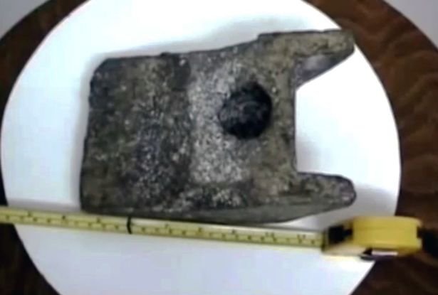 Click to enlarge 250,000 years old aluminum