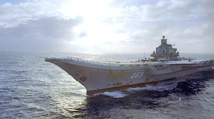 Click to enlarge russian aircraft carrier