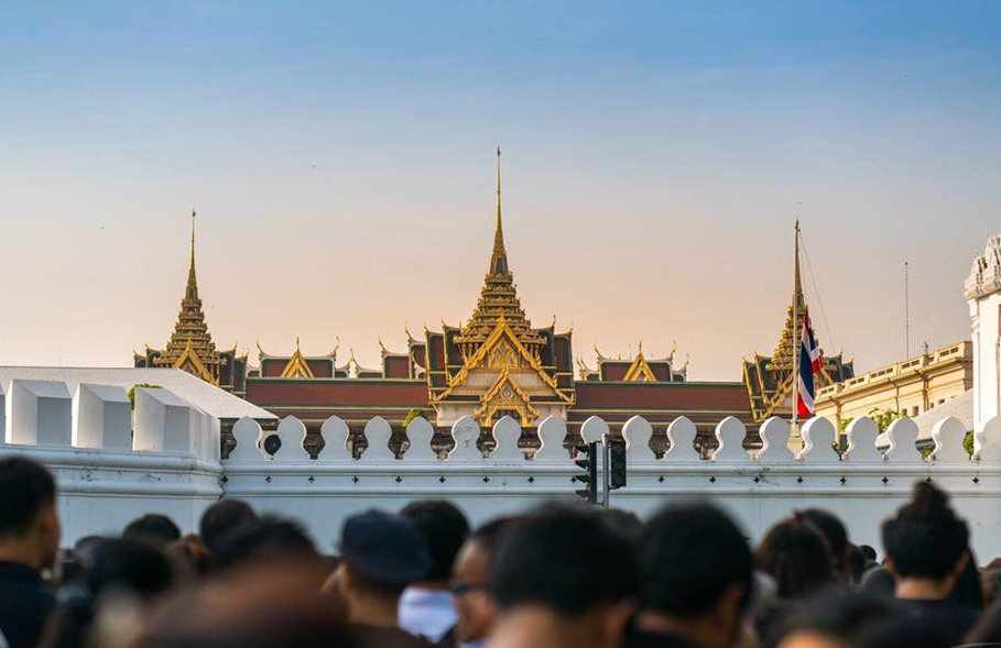 Click to enlarge passing of Thailand’s King Bhumibol Adulyadej