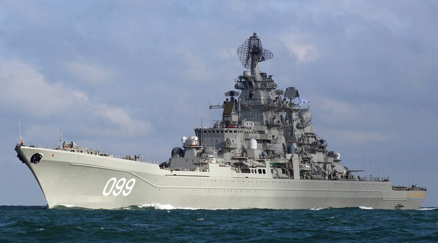 Click to enlarge Russian warship