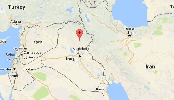 Map of Iraq