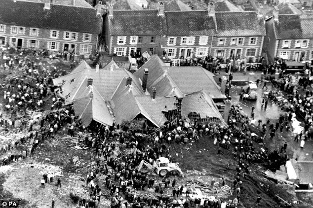The aftermath of the disaster