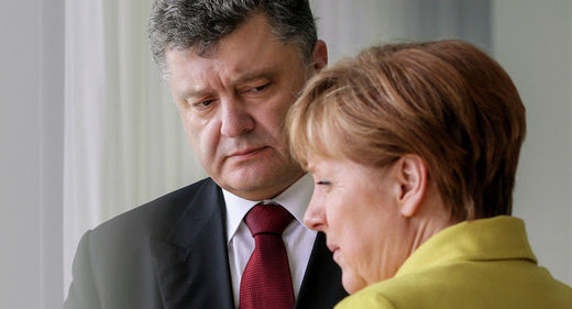 poroshenko merkel