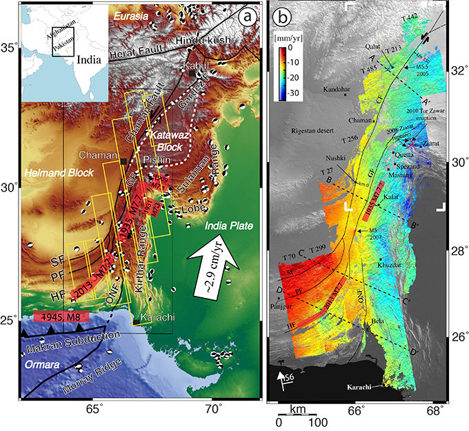 Study Reveals New Earthquake Hazard in Afghanistan-Pakistan Border Region