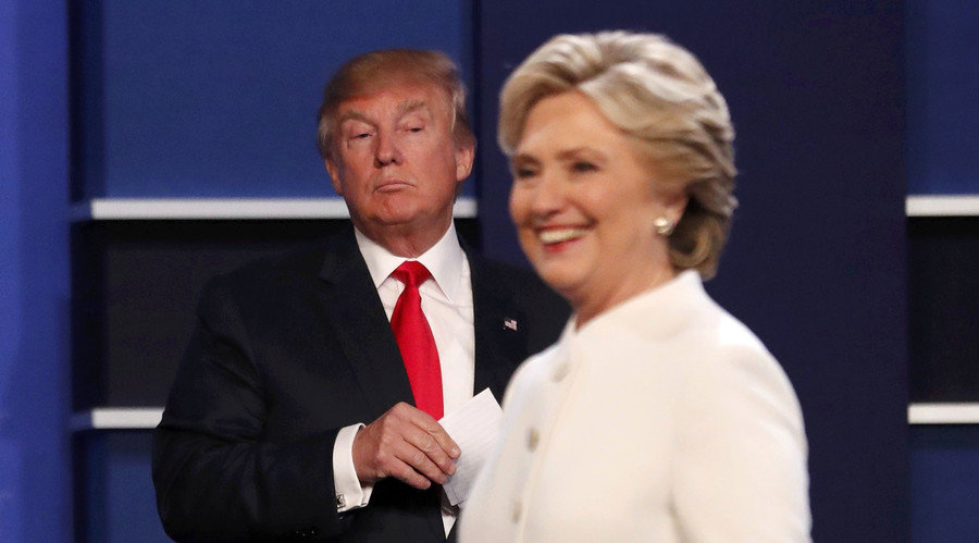 Trump and Clinton