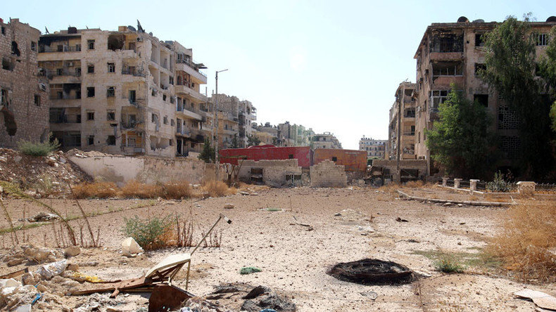 Click to enlarge Aleppo's Bustan al-Qasr, Syria