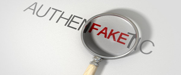 authentic fake