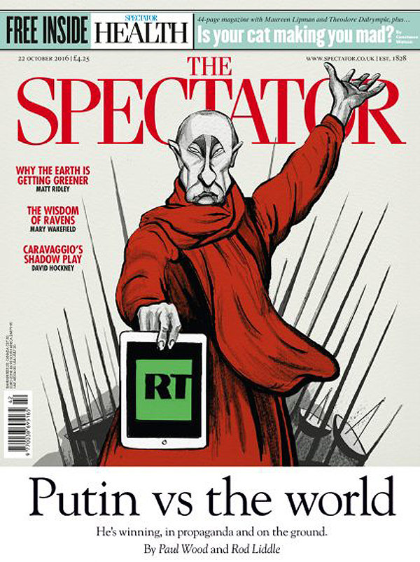 Spectator Magazine Cover Putin