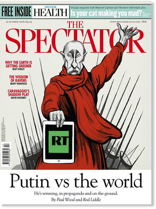 Spectator Magazine Cover Putin
