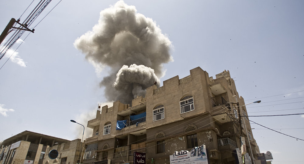 Saudi airstrike in Yemen