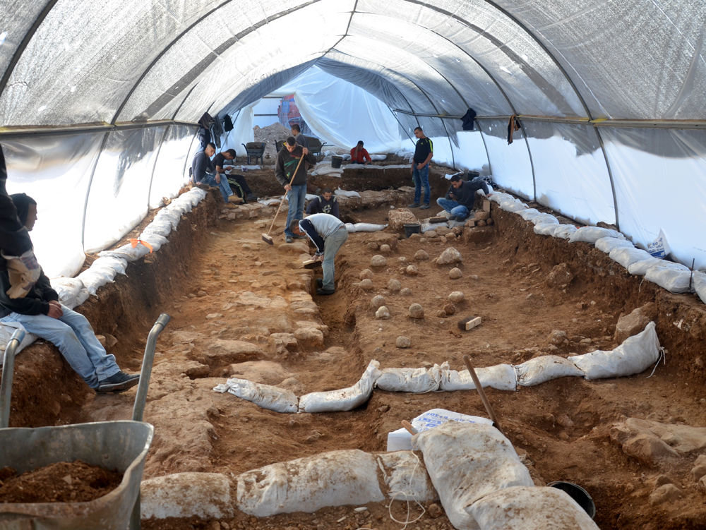 archeological dig