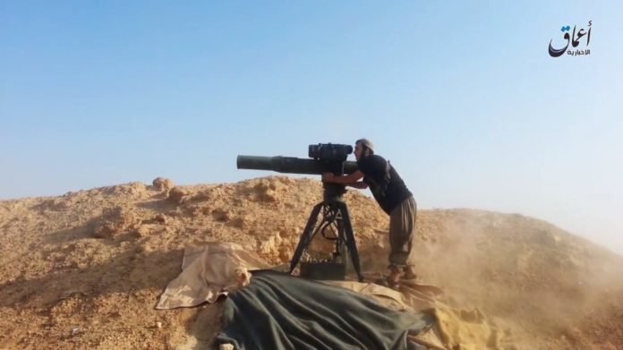 ISIS with TOW Missile launcher