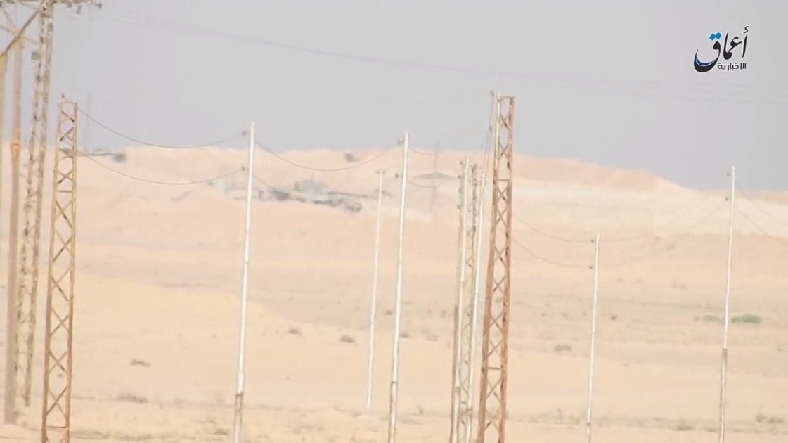 Tank target for US TOW missile