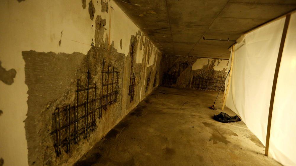 LA Millennium Tower basement