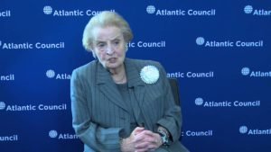 Click to enlarge Madeleine Albright