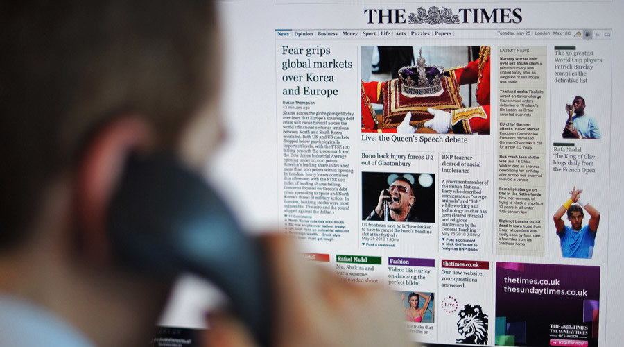 reading the times