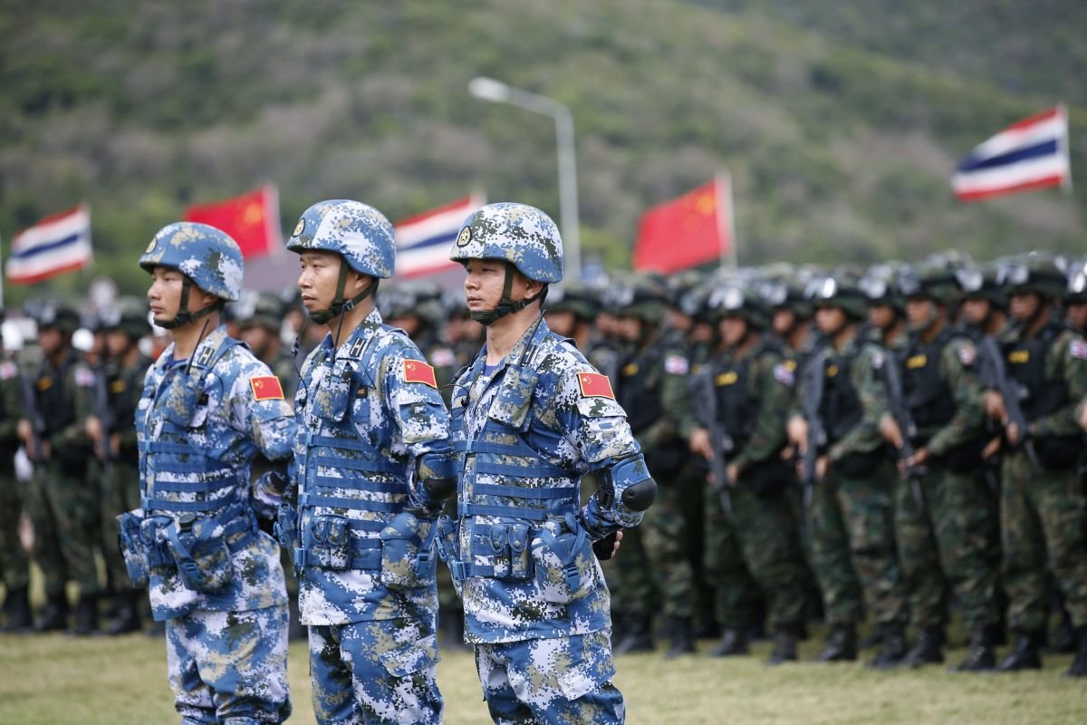 China Thailand military exercises