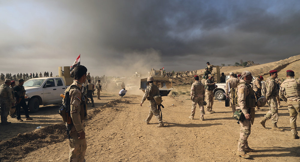 Iraqi army soldiers