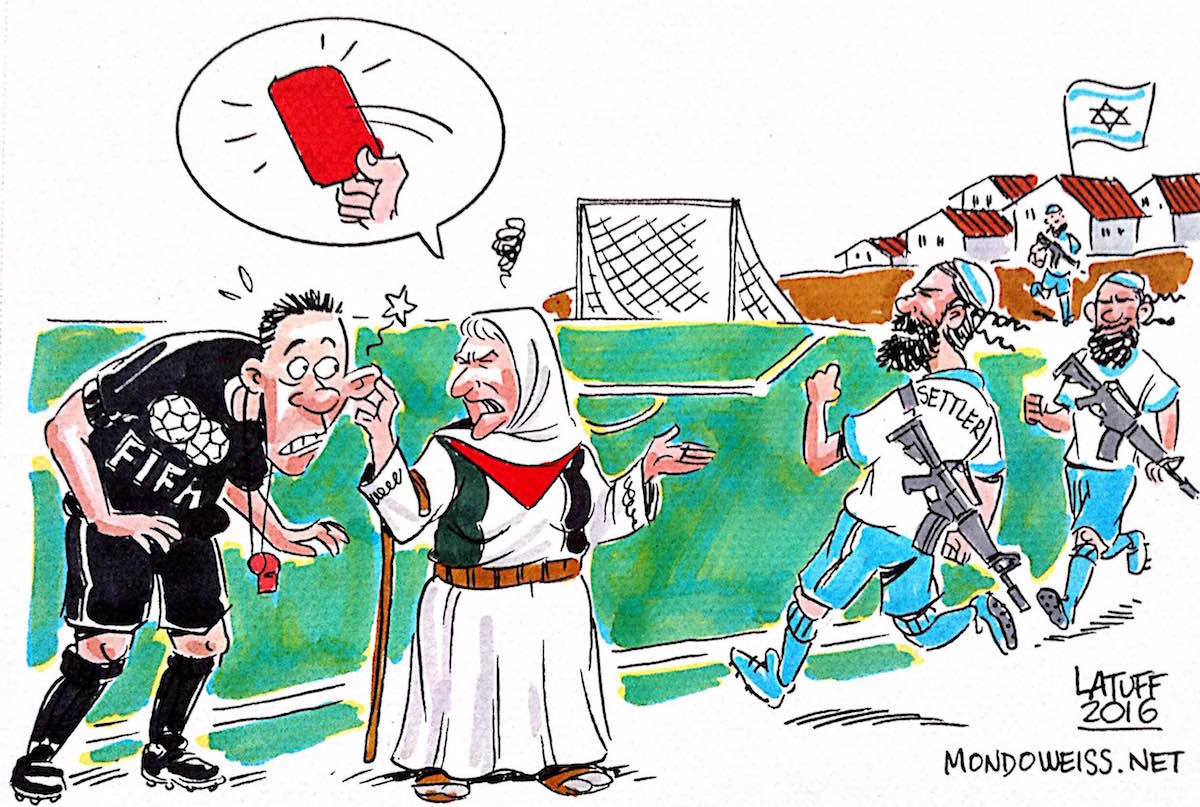 fifa sanctions Israel