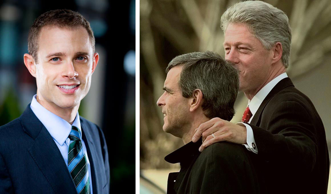 Click to enlarge Eric Braverman - Bill Clinton and Bruce Lindsey