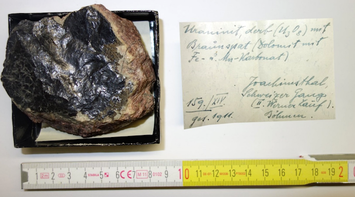 Click to enlarge radioactive rock