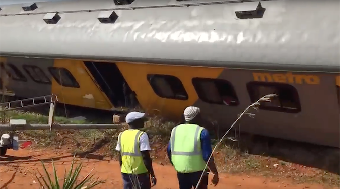 train collision south africa
