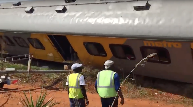 Click to enlarge train collision south africa