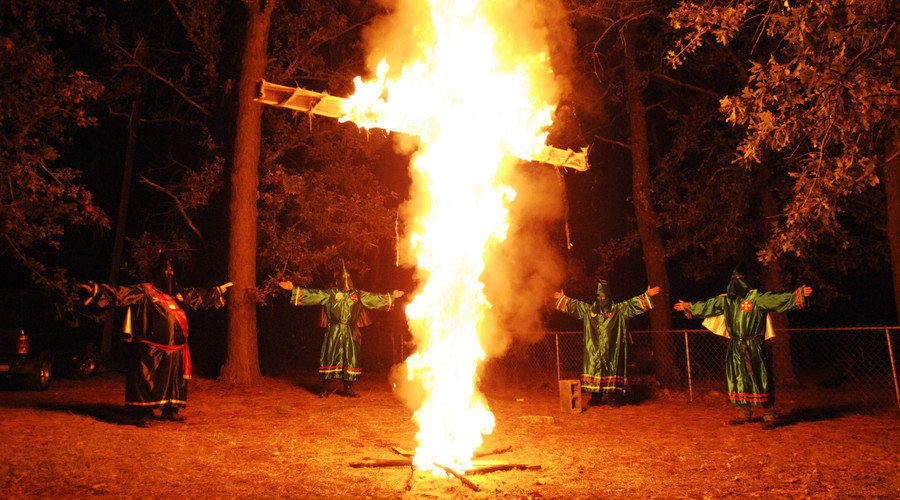 Click to enlarge Members of the Ku Klux Klan