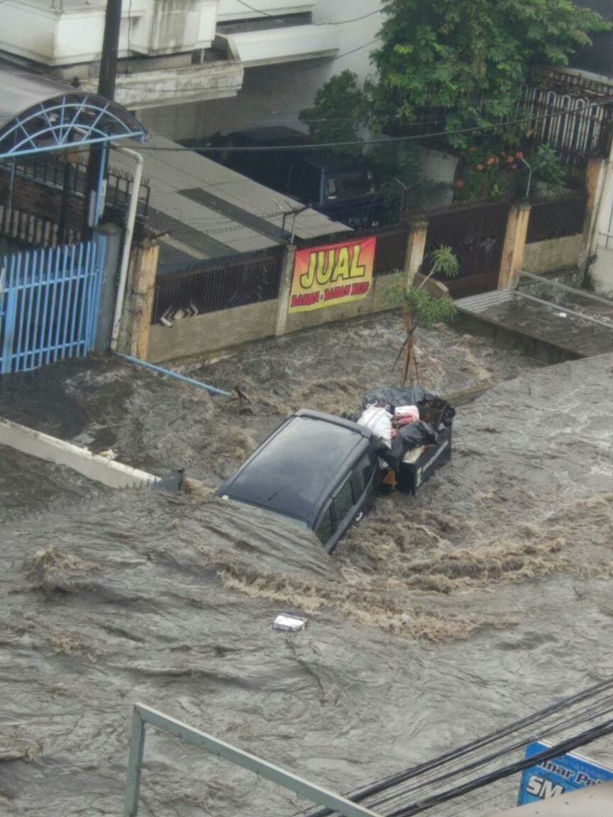 Floods in Bandung, West Java, 24 October 2016