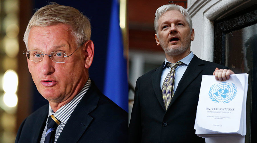 Carl Bildt/Assange
