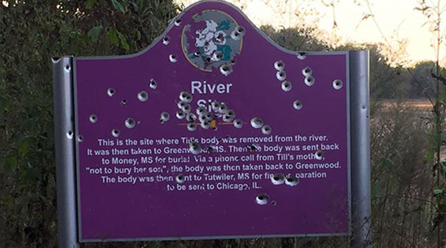 Click to enlarge emmett till grave