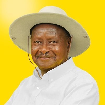 Click to enlarge Yoweri Museveni