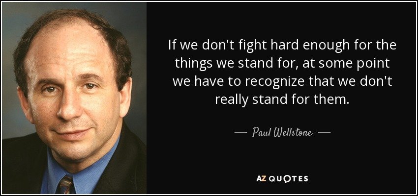Wellstone quote