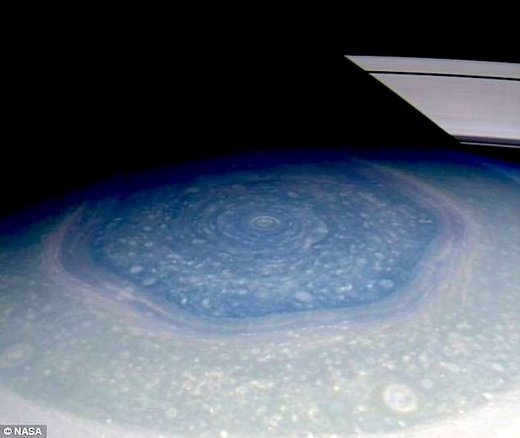 Click to enlarge Saturn hexagon