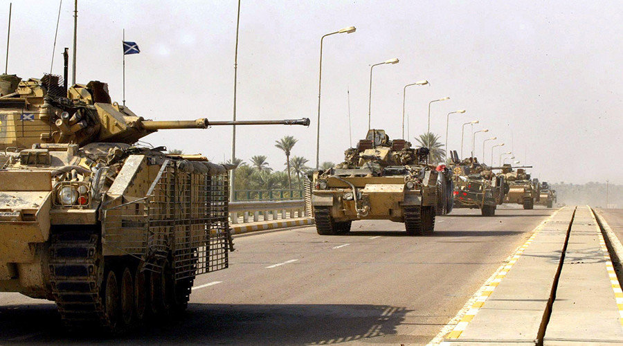Britian Challenger 2 tanks