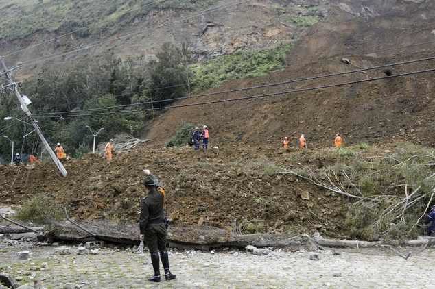 Colombia mudslide