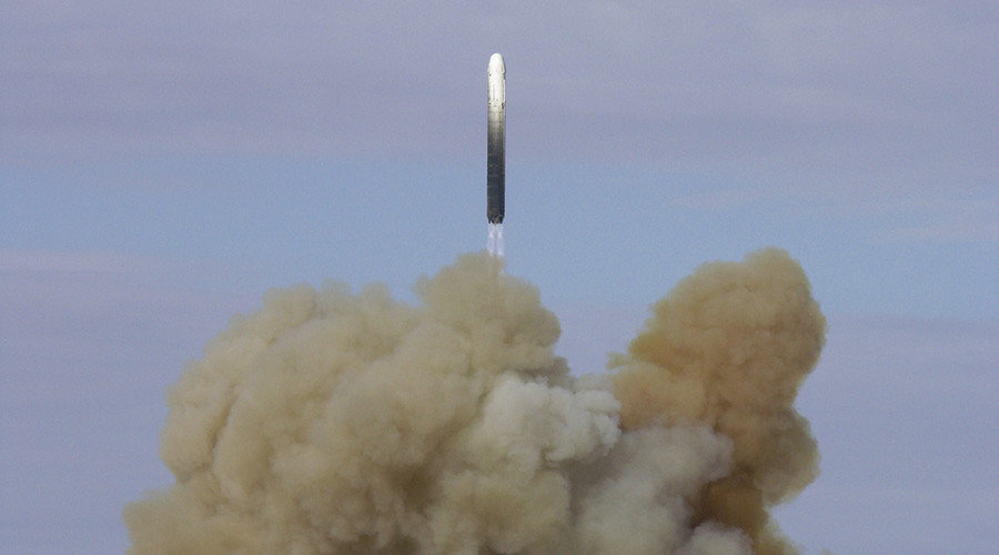 Click to enlarge Russia's RS-18 (SS-19 Stiletto) intercontinental ballistic missile