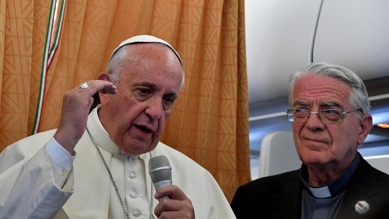 Click to enlarge Pope Francis