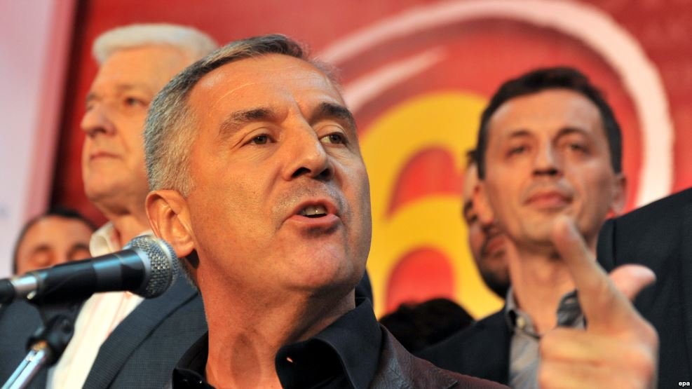 Click to enlarge Montenegrin Prime Minister Milo Djukanovic