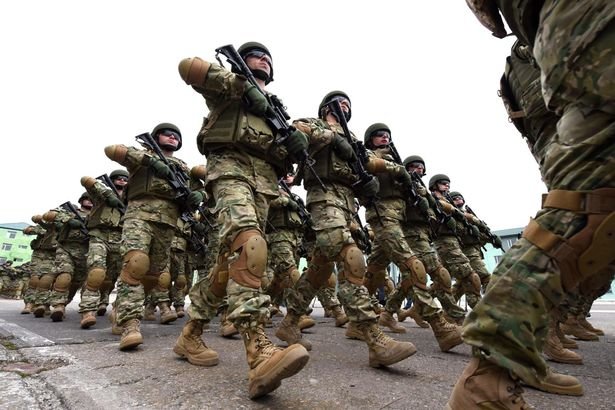 NATO troops