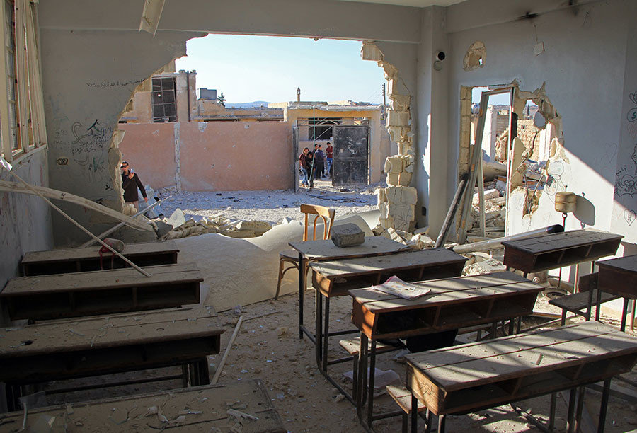 Click to enlarge idlib school