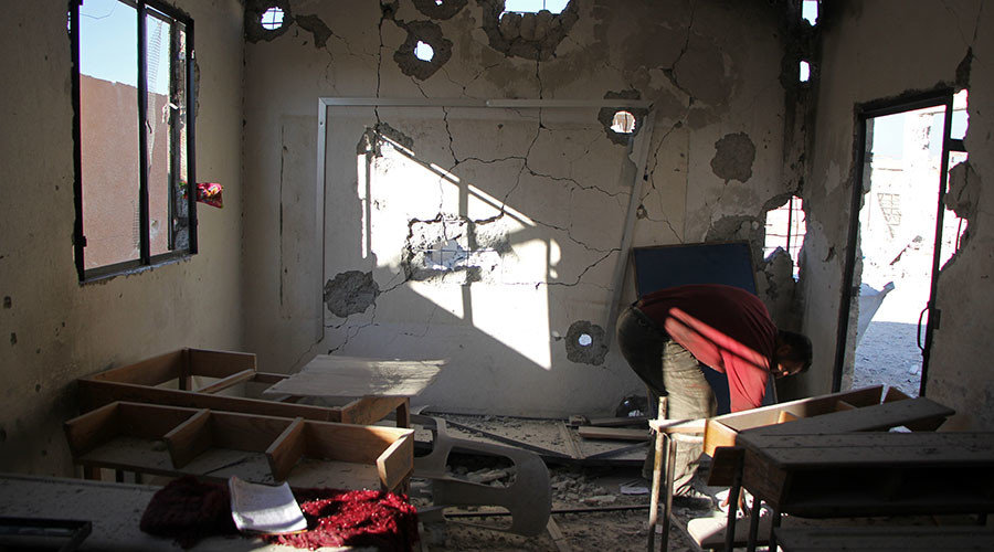 Click to enlarge idlib school
