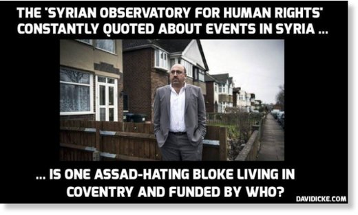 Click to enlarge Syrian observatory for human rights