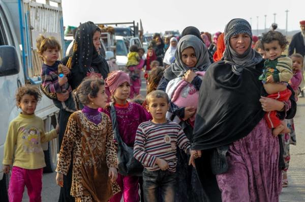 Click to enlarge refugees mosul