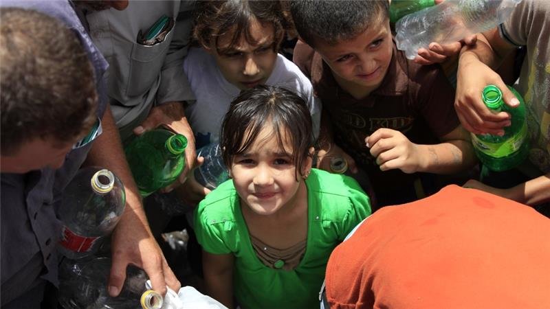 Click to enlarge Israel water cuts Palestine