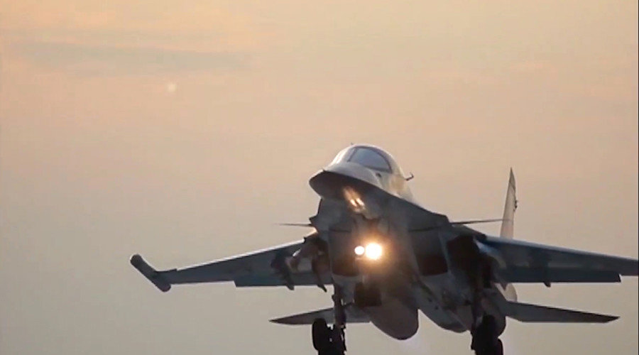 Click to enlarge Russia's Sukhoi Su-34 Fullback tactical bomber
