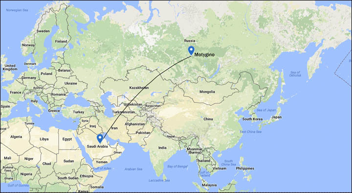 Flight map