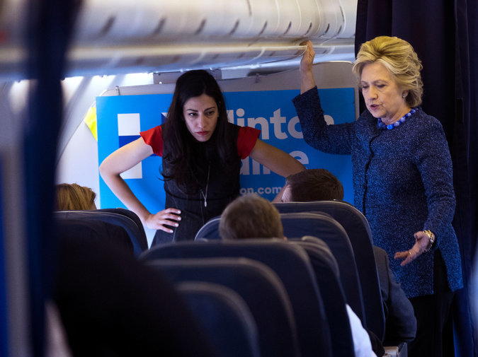 Click to enlarge abedin Clinton