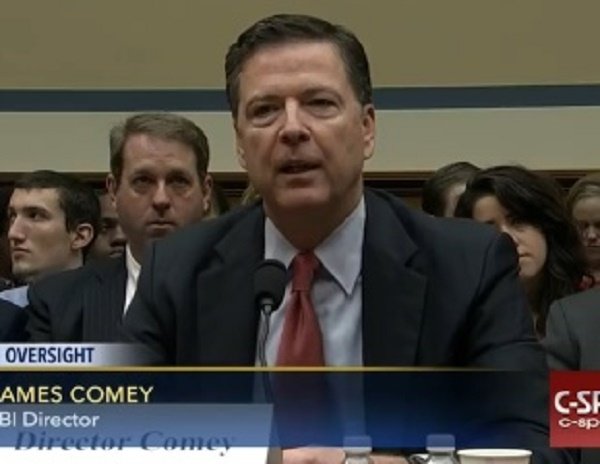 Click to enlarge FBI Director Comey